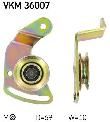 Rolo tensor da correia trapezoidal estriada SKF ref. VKM 36007